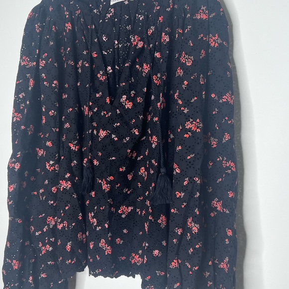 Ulla Johnson Siarah Floral Blouse XS 2 - Picture 4 of 7